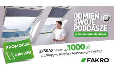 Odmień poddasze z programem FAKRO RenoFit  